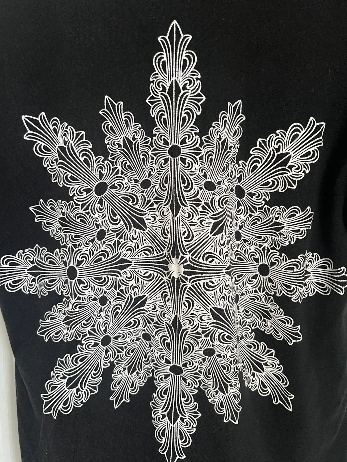 Chrome Hearts Snow Flake Logo Tee