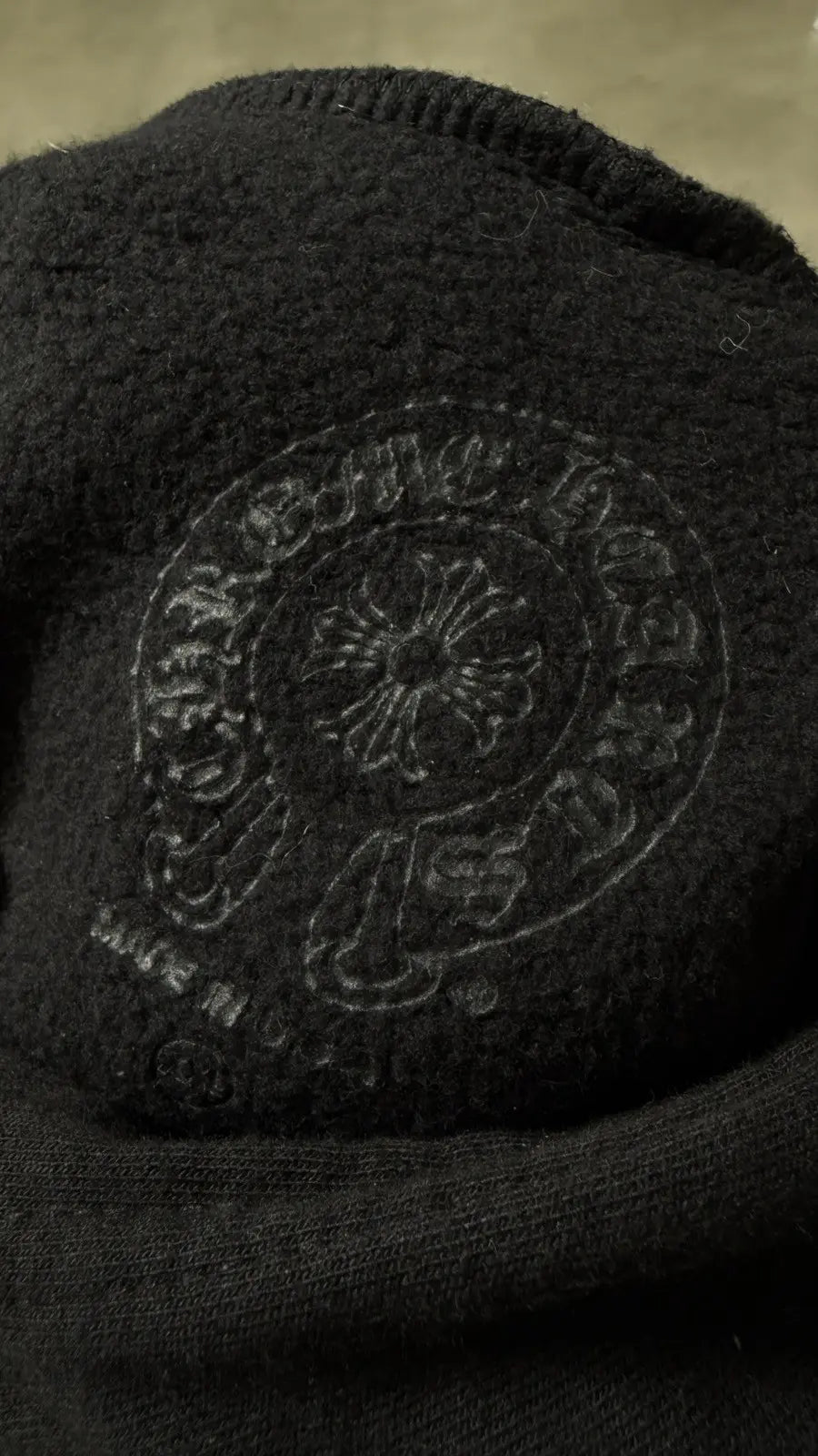 Chrome Hearts BLOOD RED HORSESHOE HOODIE