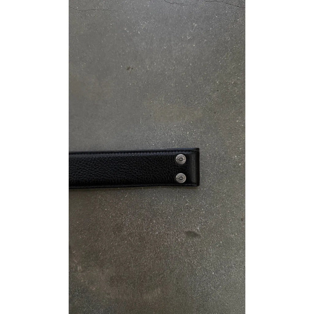 Chrome Hearts Leather Belt Strap