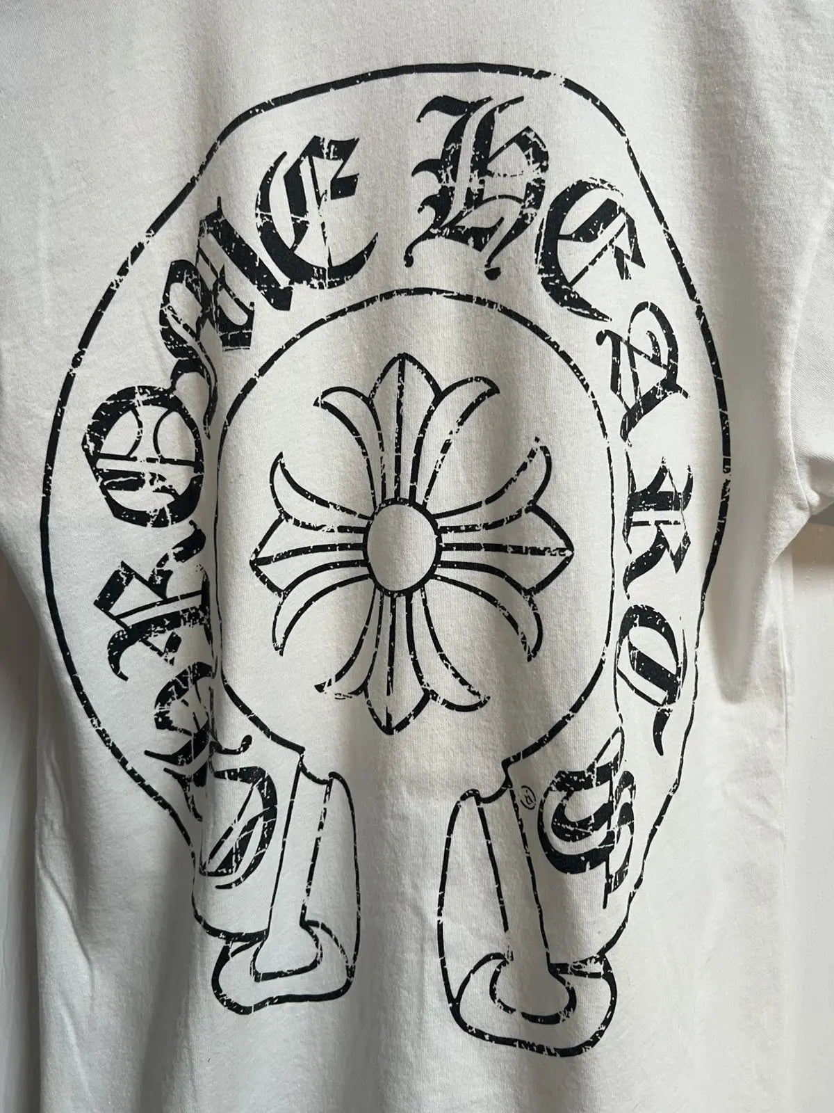 Chrome Hearts Jumbo Horseshoe Cross Pocket Tee