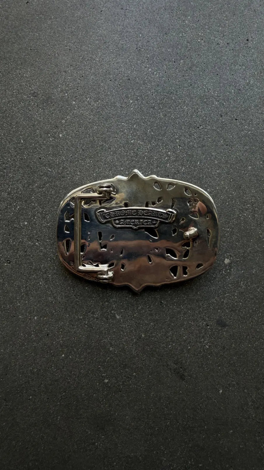 Chrome Hearts Cemetery Belt Buckle