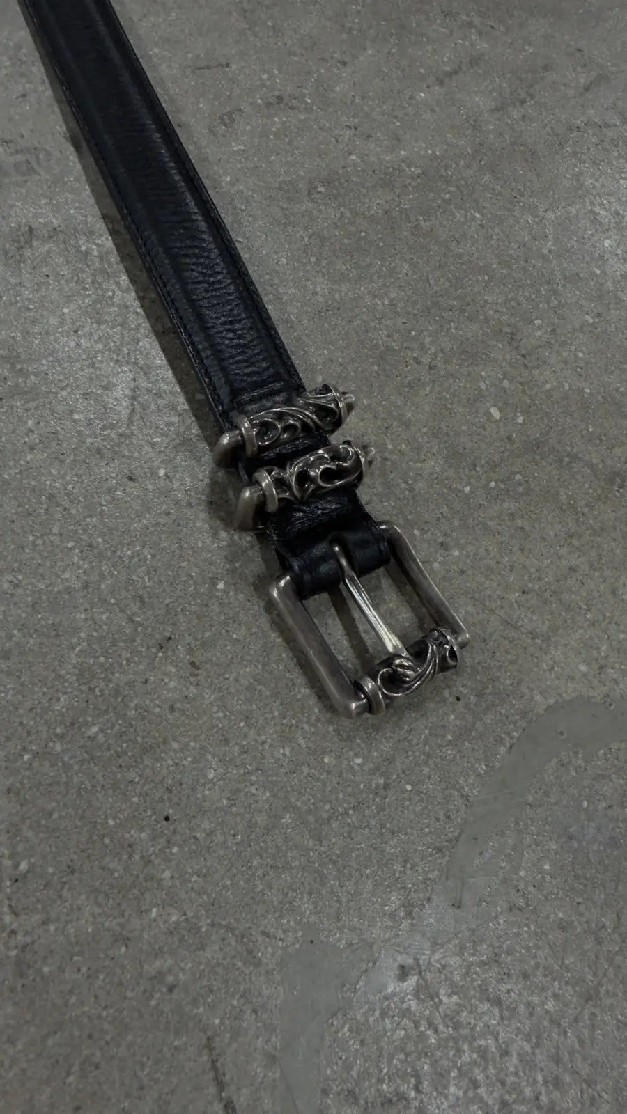 Chrome Hearts 1 Inch Roller Buckle Belt