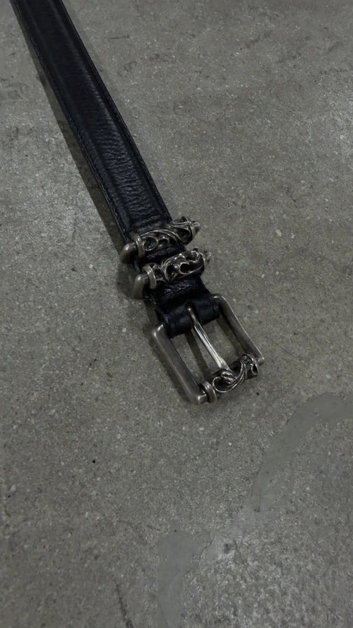 Chrome Hearts 1 Inch Roller Buckle Belt Chrome Hearts
