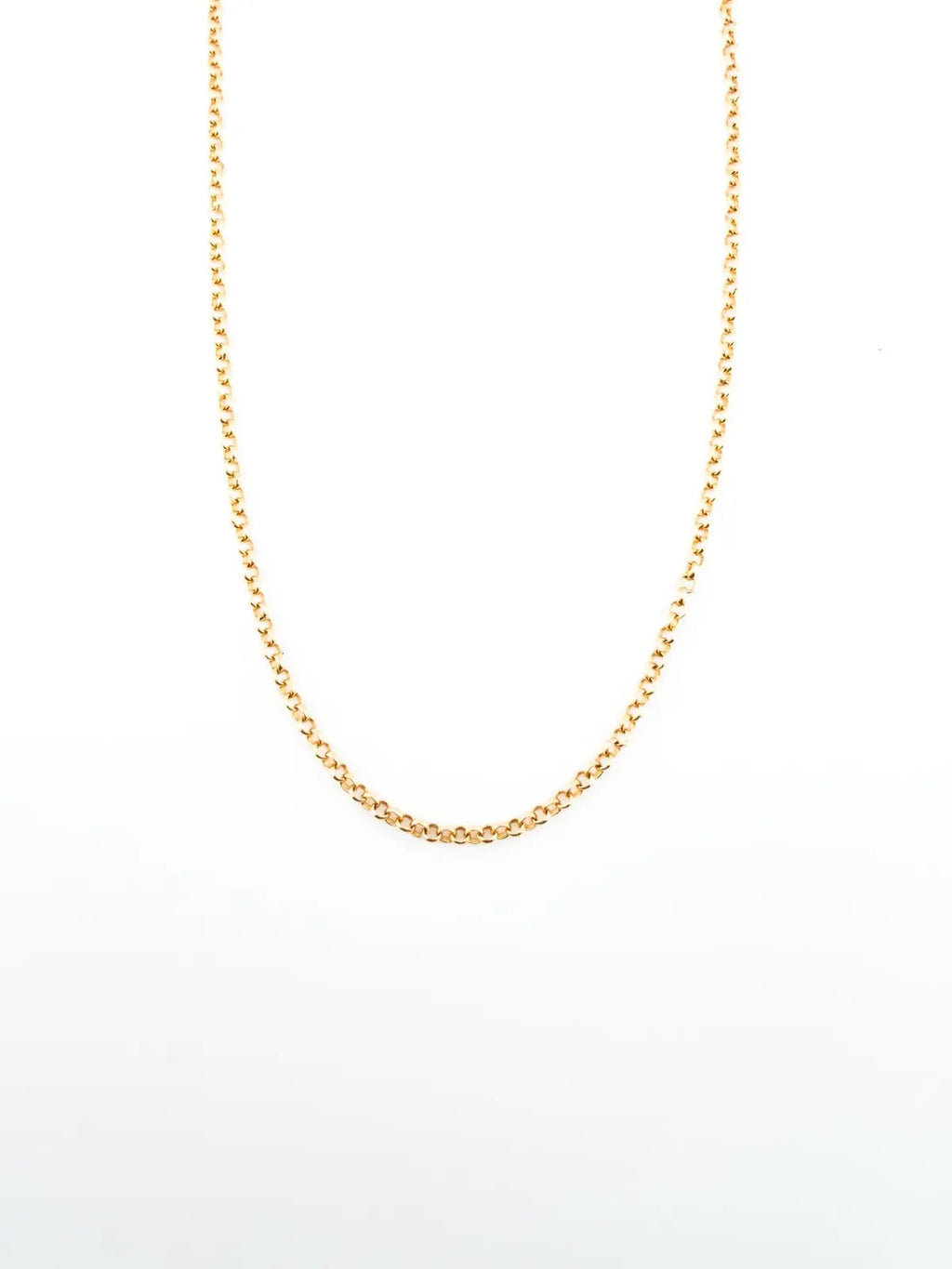 Chrome Hearts 22k Gold Roll Chain Neckalce
