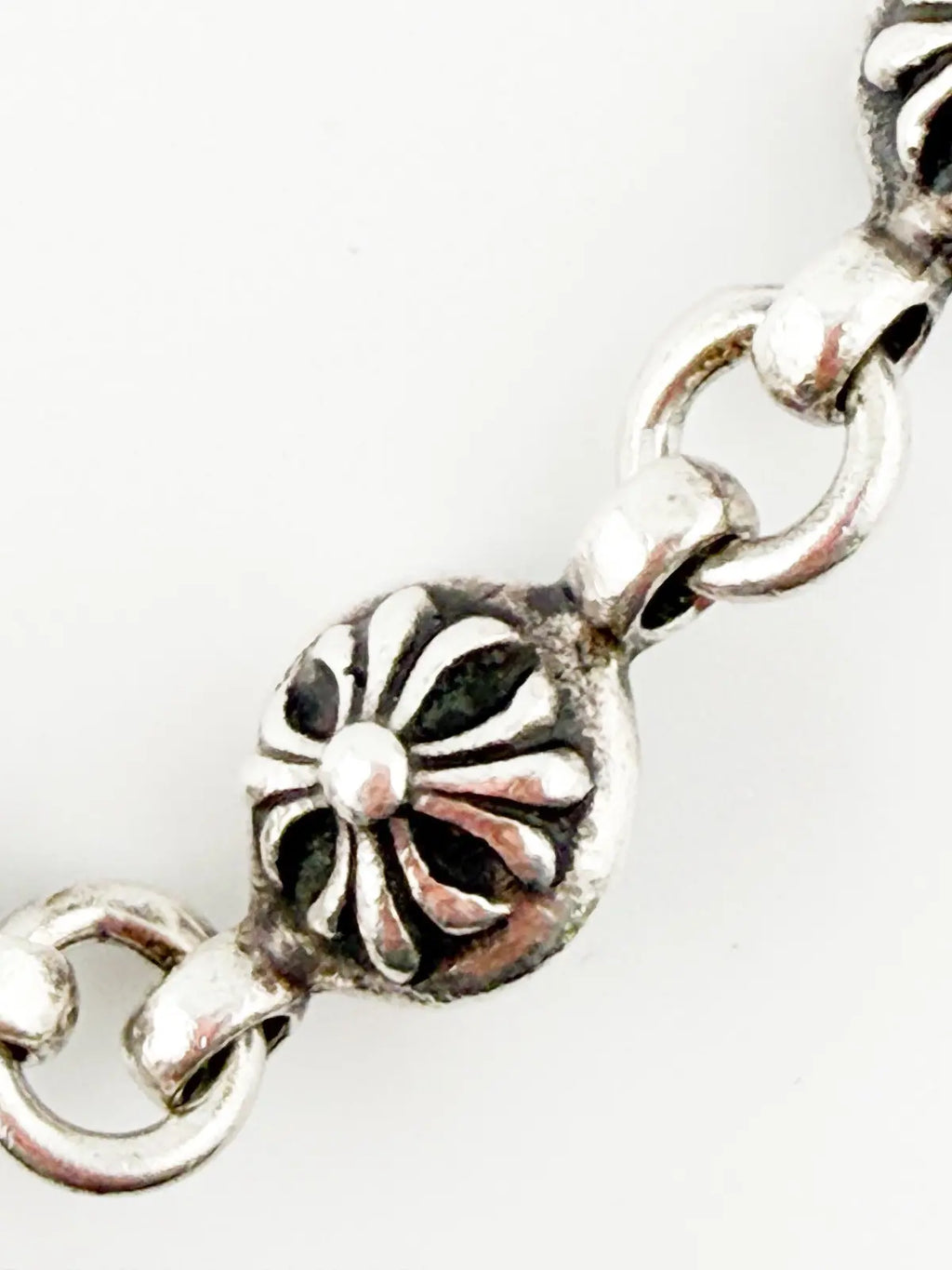 Chrome Hearts Wallet Chain Double Lobster Cross Ball