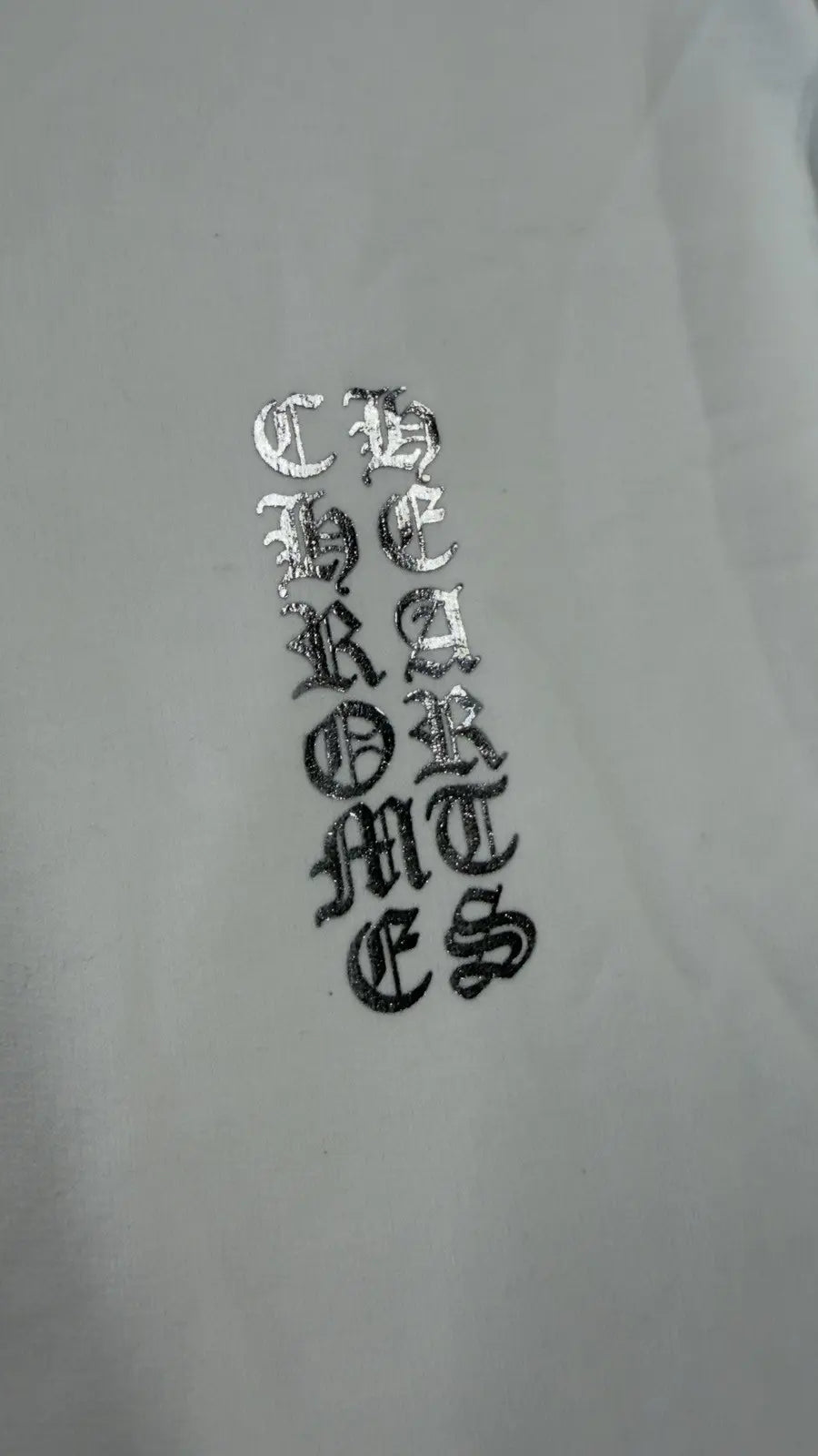 Chrome Hearts Foil Logo Online Exclusive Graphic Print