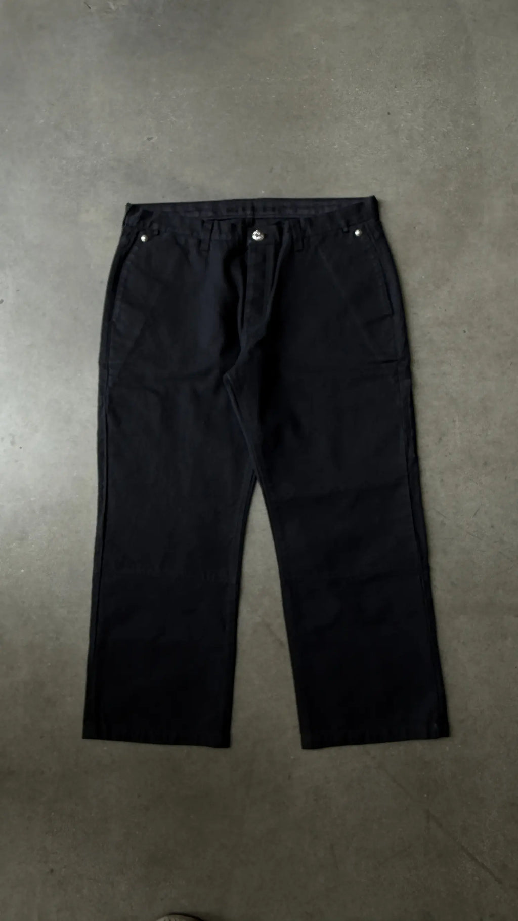 Chrome Hearts Flooded Back Patches Carpenter Pants