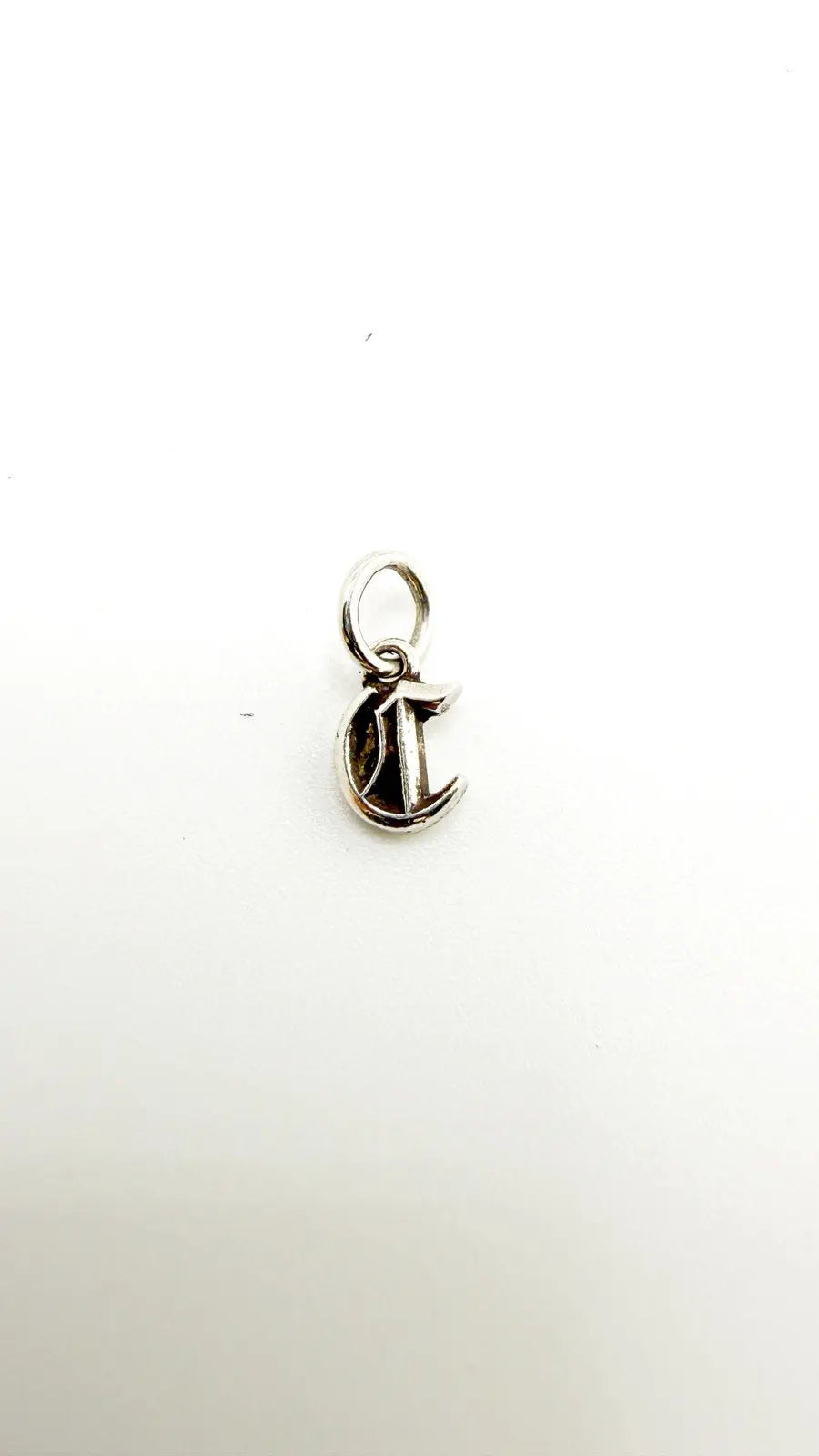 Chrome Hearts Sterling Silver Stack Alphabet Letter T Chrome Hearts