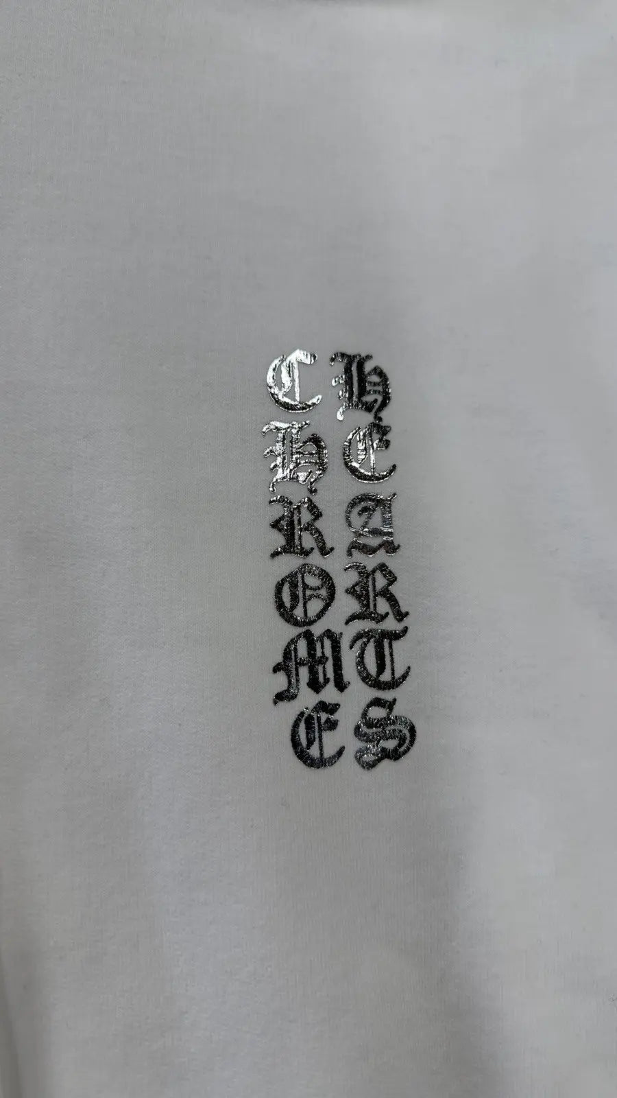 Chrome Hearts Vertical Logo Hoodie