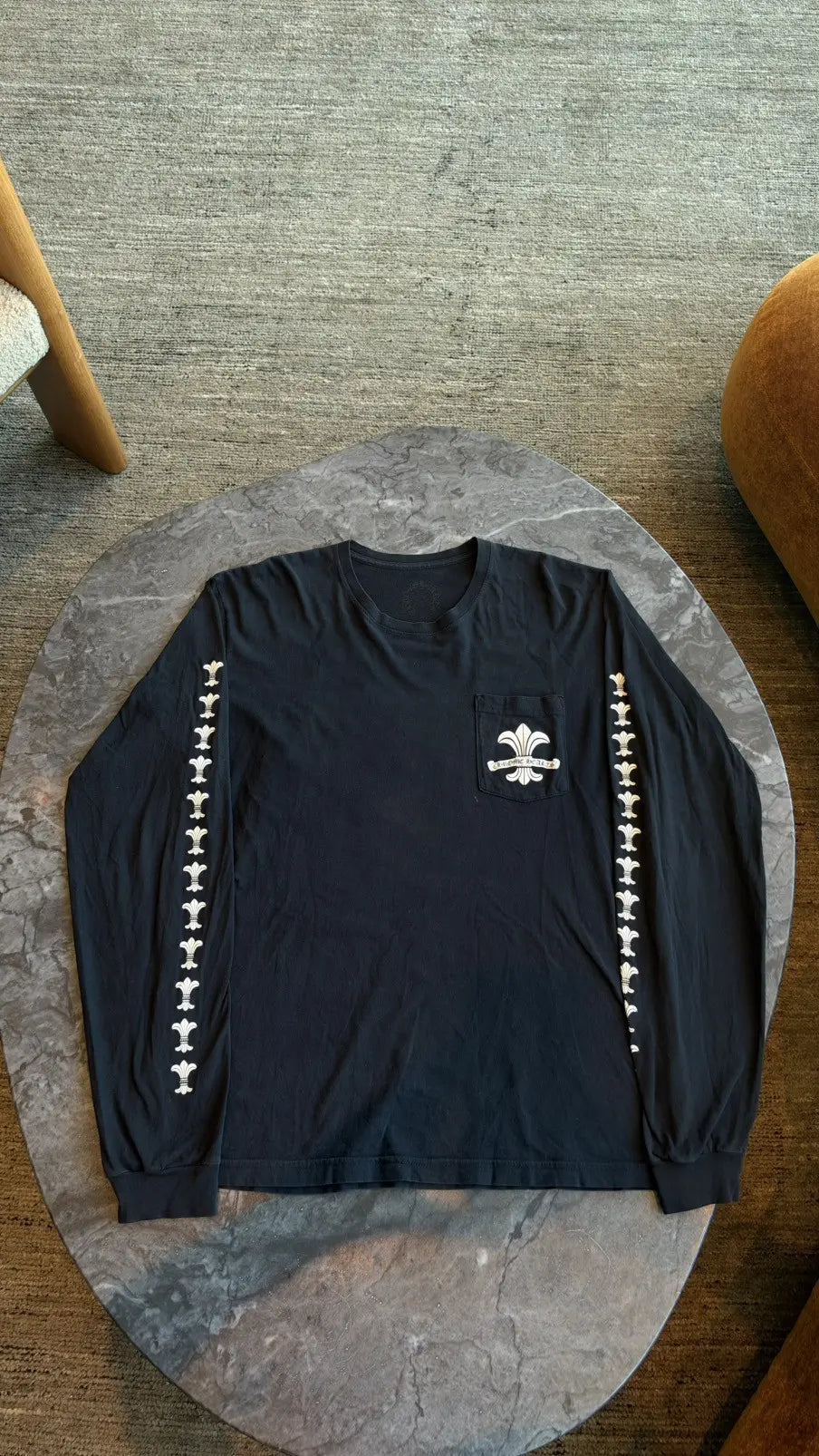 Chrome Hearts Fleur-de-Lis Long-Sleeve Size XL Chrome Hearts