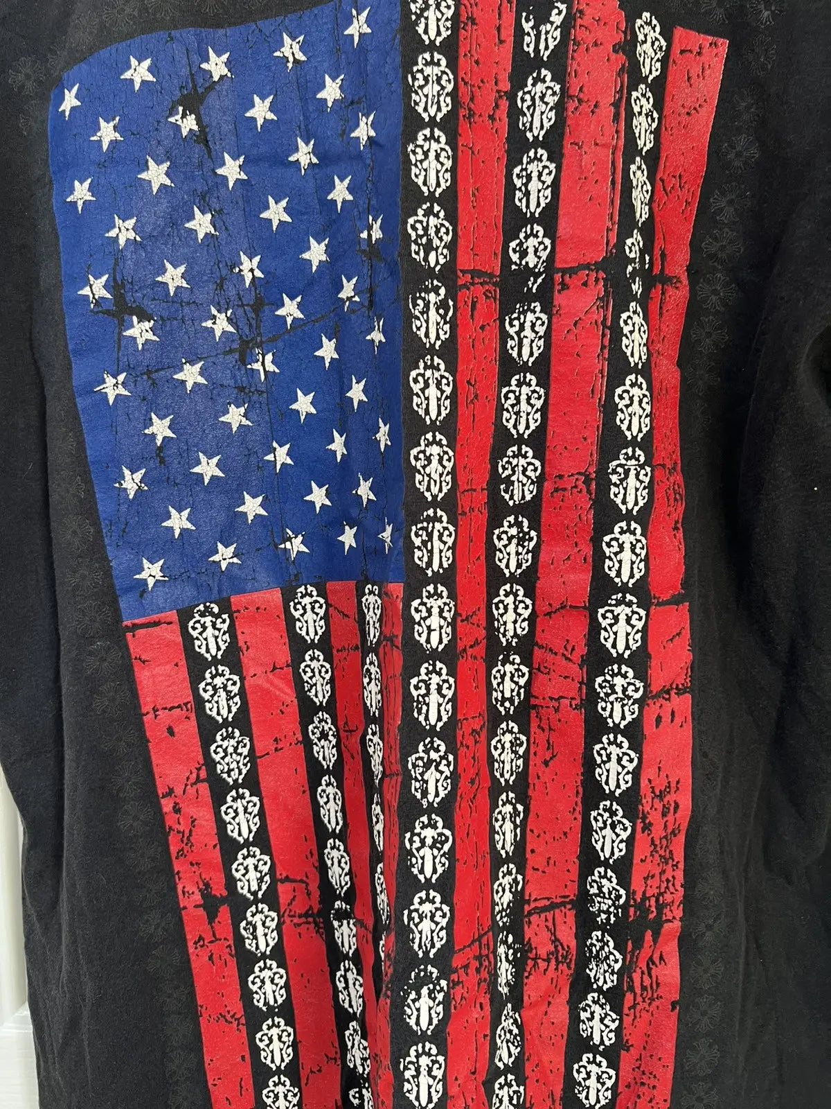 2010s Chrome Hearts USA Flag Tee
