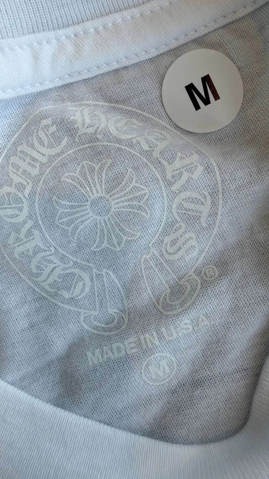 Chrome Hearts Horseshoe Logo Pocket T-Shirt Size M Chrome Hearts