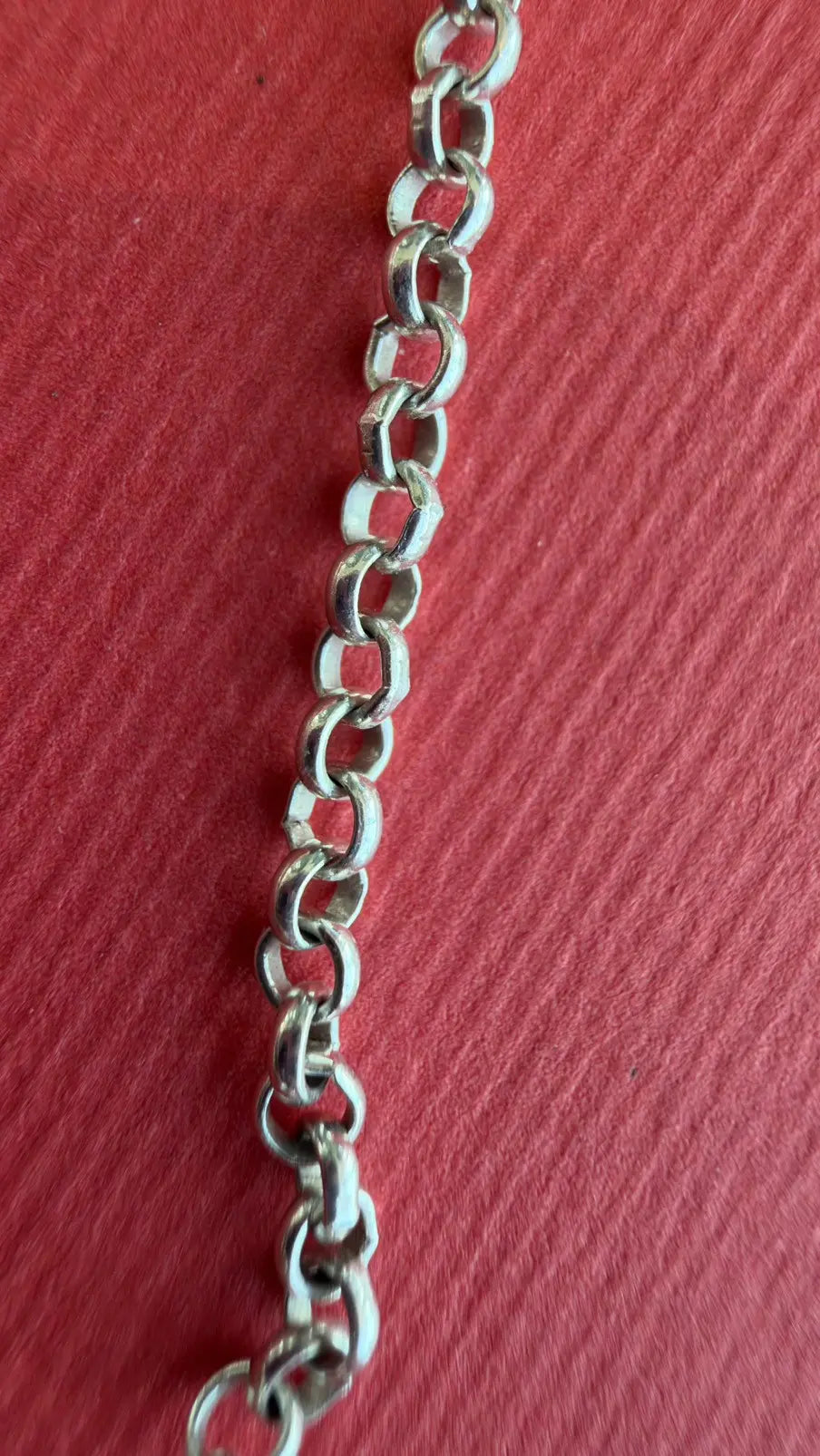 Chrome Hearts Safety Pin Pendant Chain Necklace Chrome Hearts