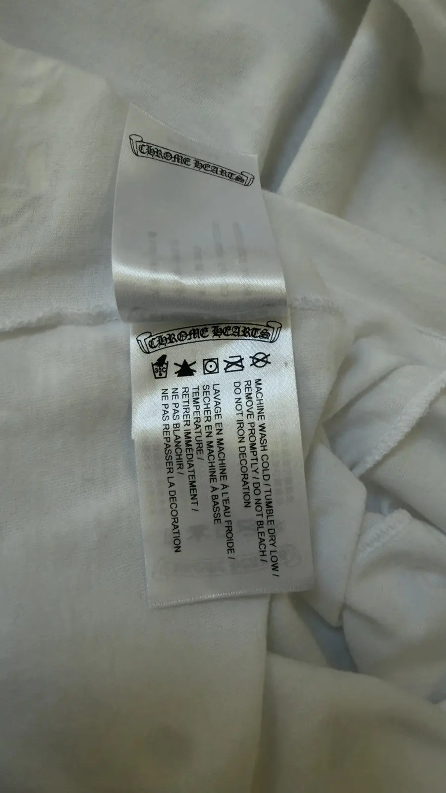 Chrome Hearts Horseshoe Logo Pocket T-shirt