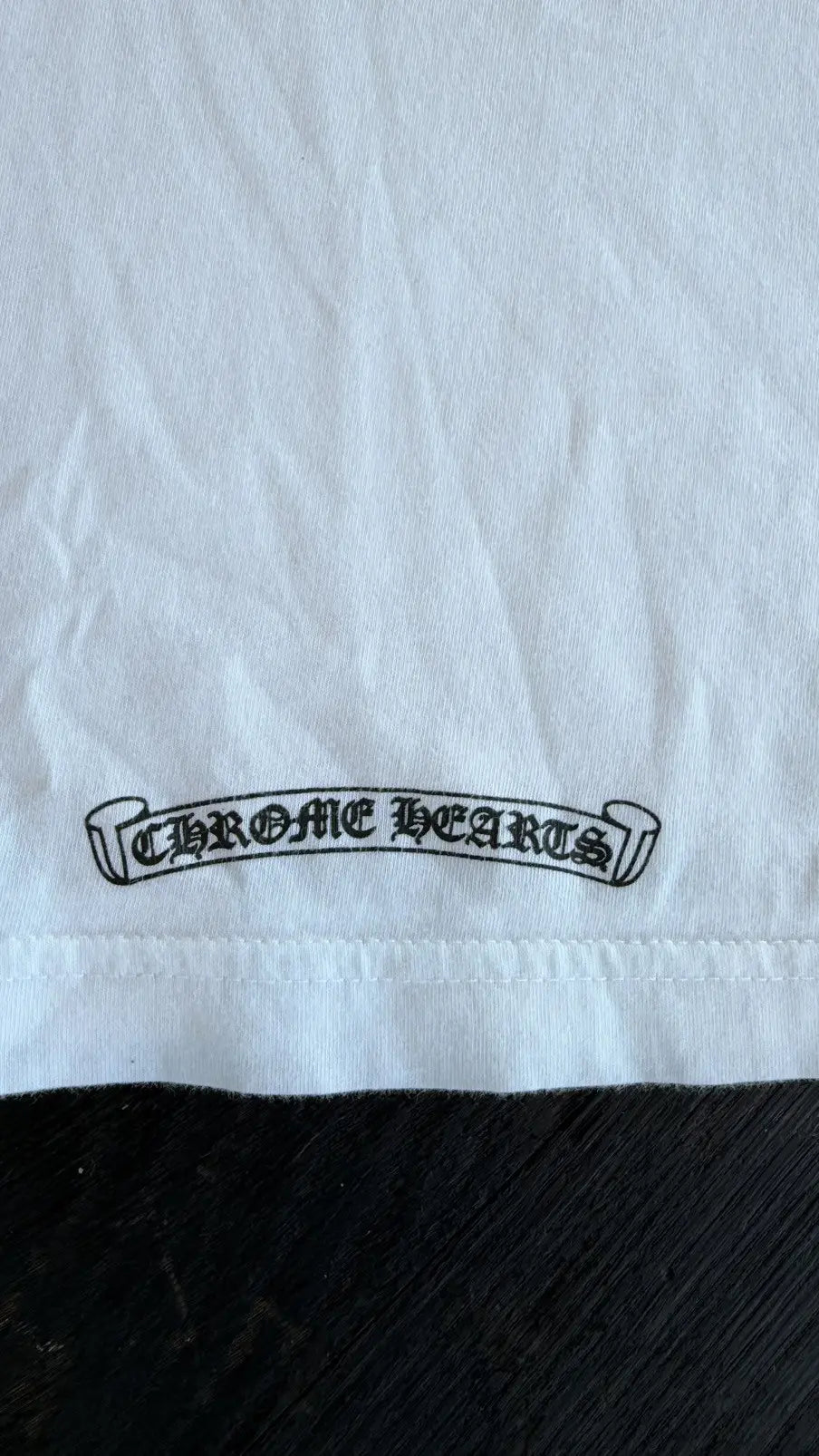 Chrome Hearts Scroll Logo Pocket T-Shirt Size XL Chrome Hearts