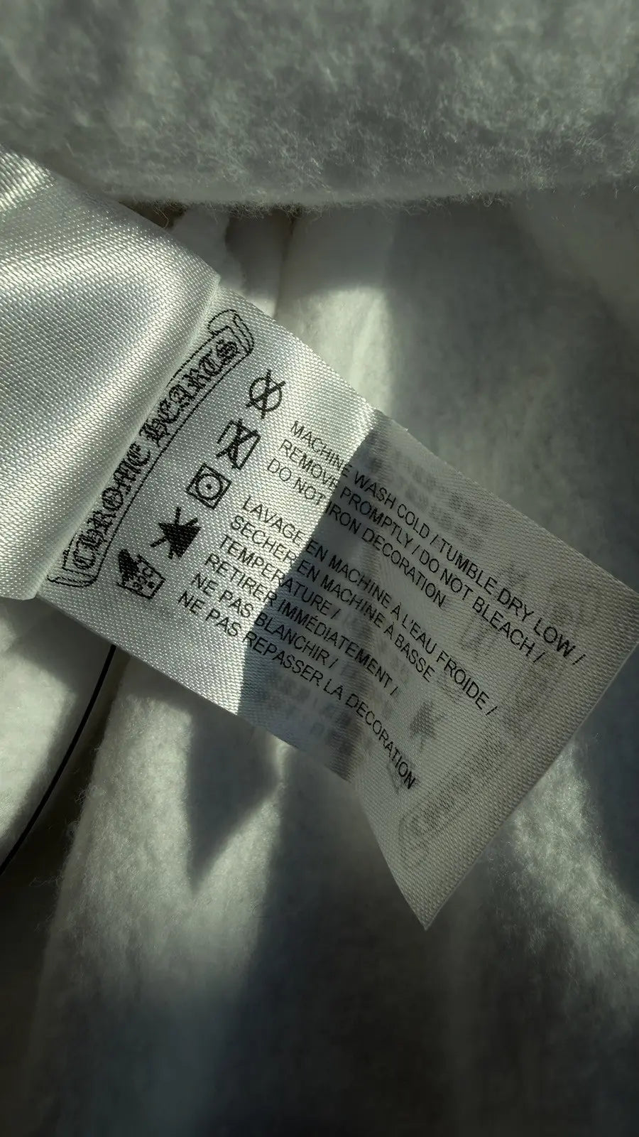 Chrome Hearts Back Arch USA Logo Zip Up Hoodie Size XXL Chrome Hearts