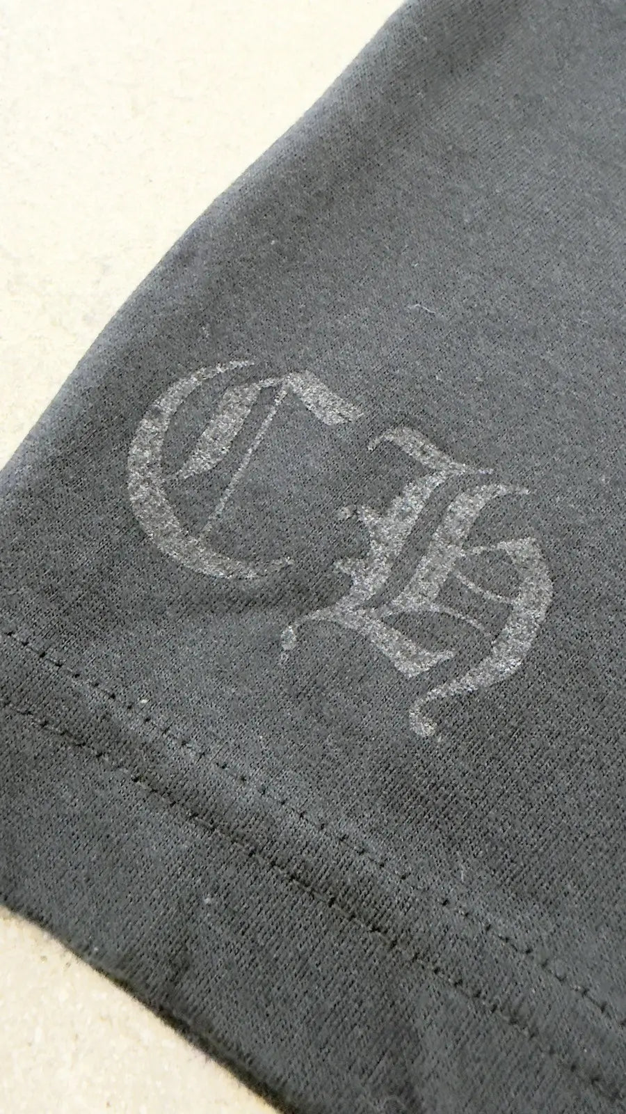 Chrome Hearts Neck Logo T-Shirt Black