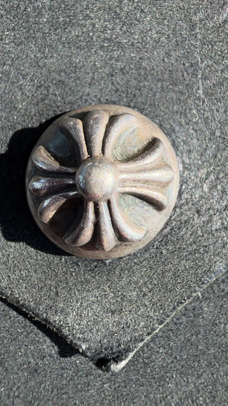 Chrome Hearts Suede Envelope Pouch Chrome Hearts