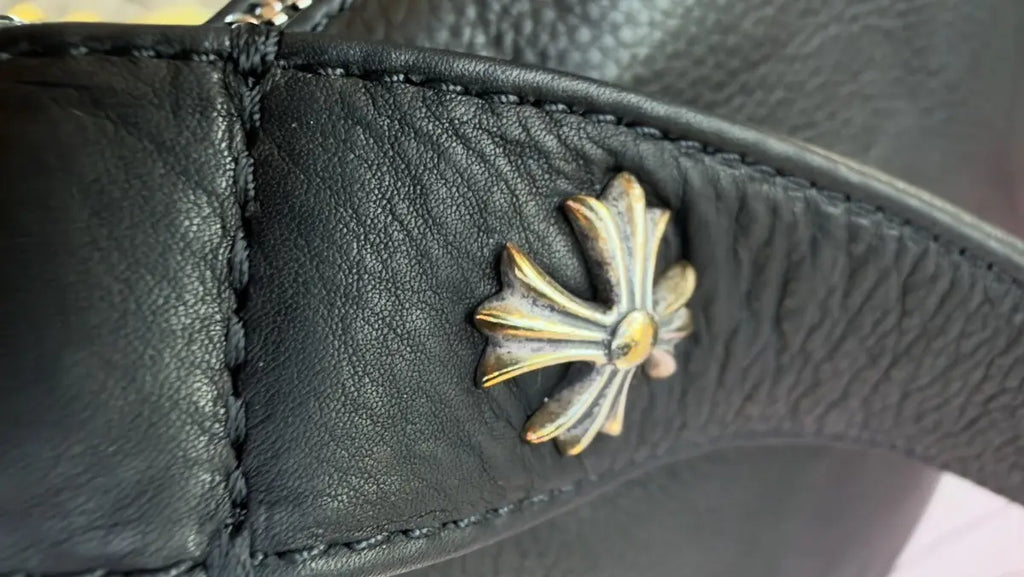 Chrome Hearts Leather Chicken Nugget Dagger Bag Chrome Hearts