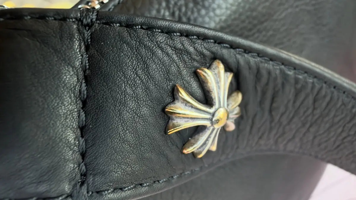Chrome Hearts Leather Chicken Nugget Dagger Bag Chrome Hearts