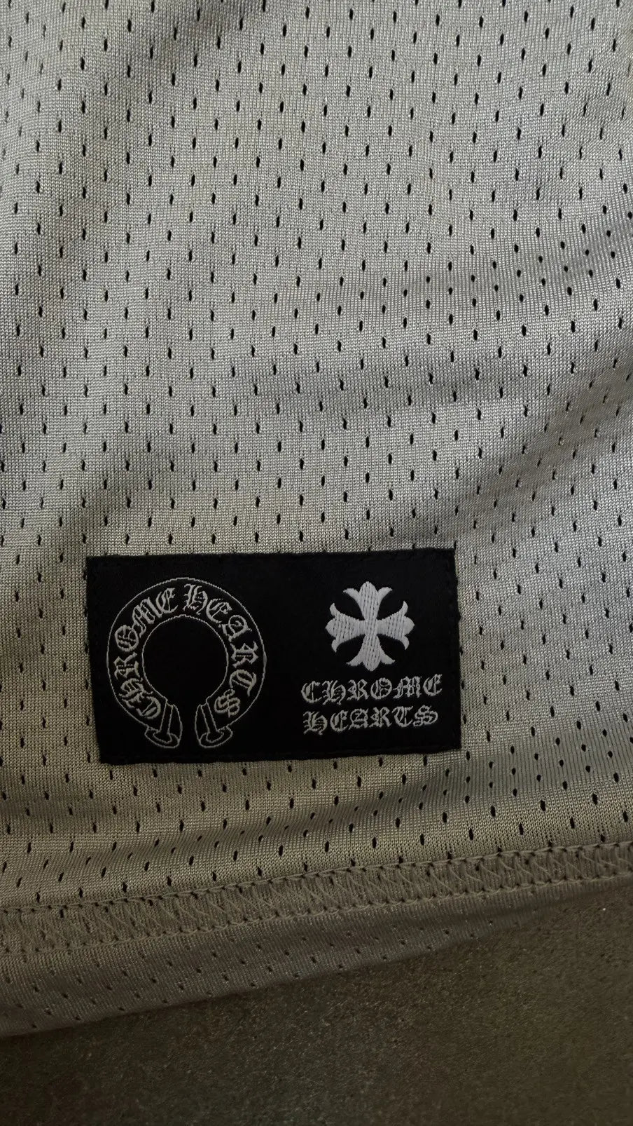 Chrome Hearts Reversible Basketball Jersey Black/Grey