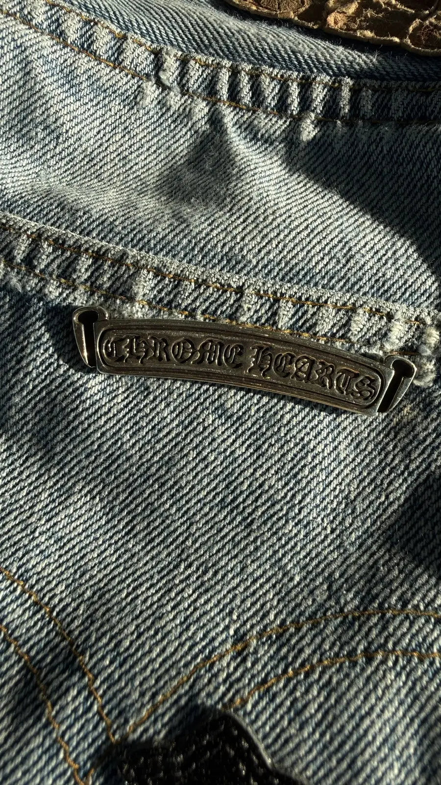 Chrome Hearts x Levi's Cross Patch Jeans Size 29 Chrome Hearts