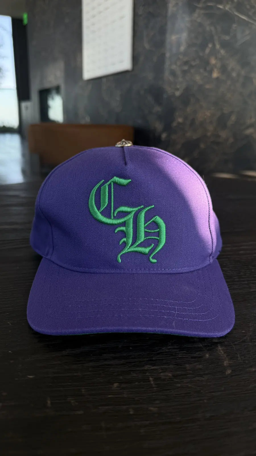 Chrome Hearts Embroidered "CH" Logo Baseball Cap Chrome Hearts