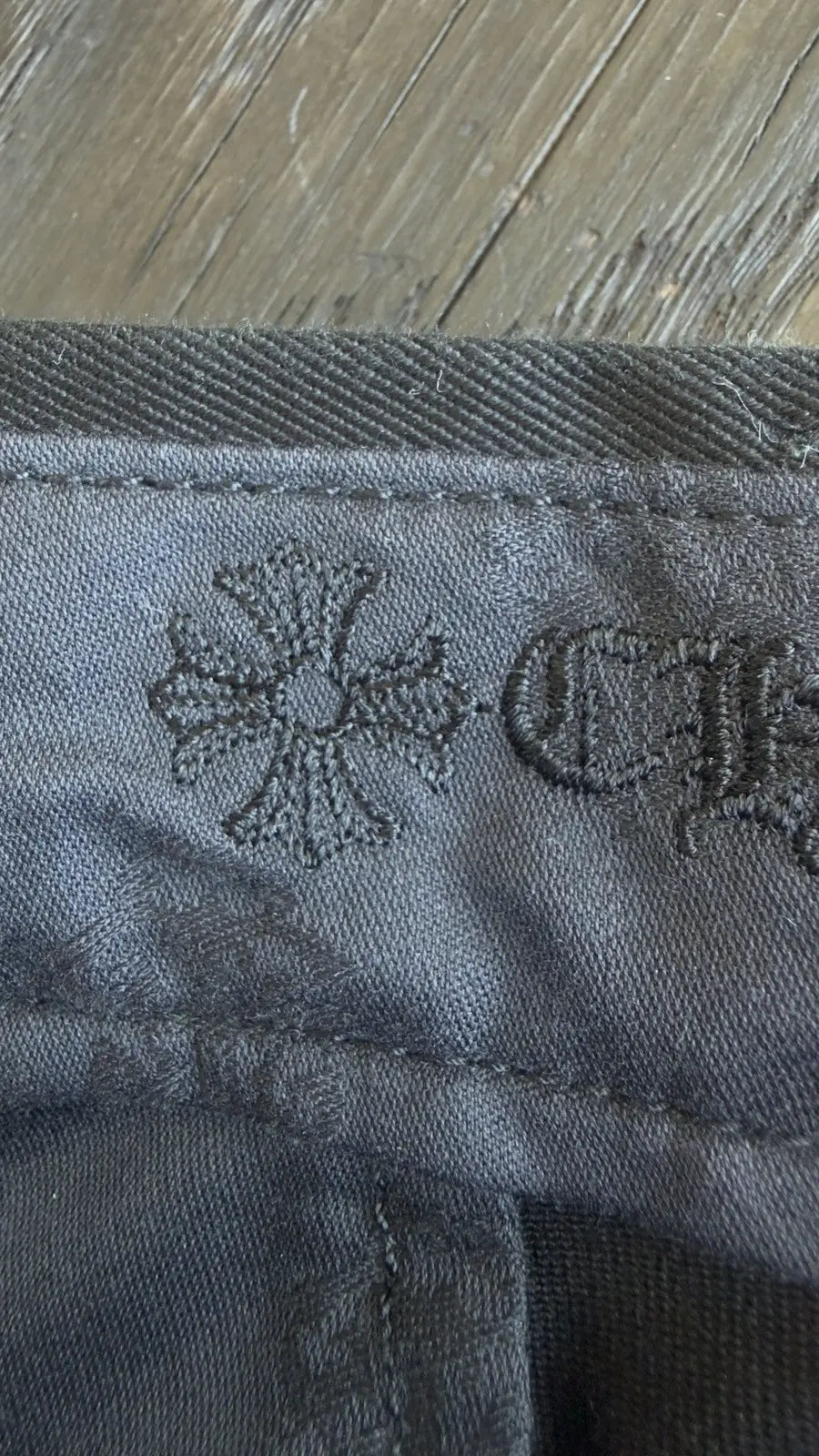 Chrome Hearts Vintage Levi's Cross Patch Denim Jeans Size 32 Chrome Hearts