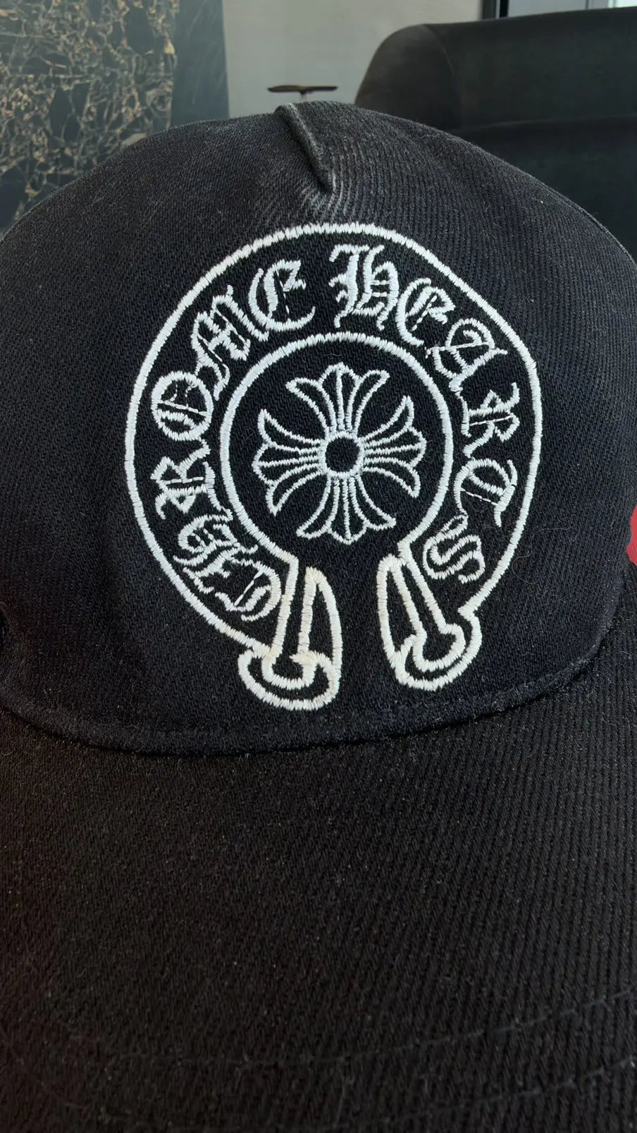 Chrome Hearts Horseshoe Cross Baseball Hat Chrome Hearts