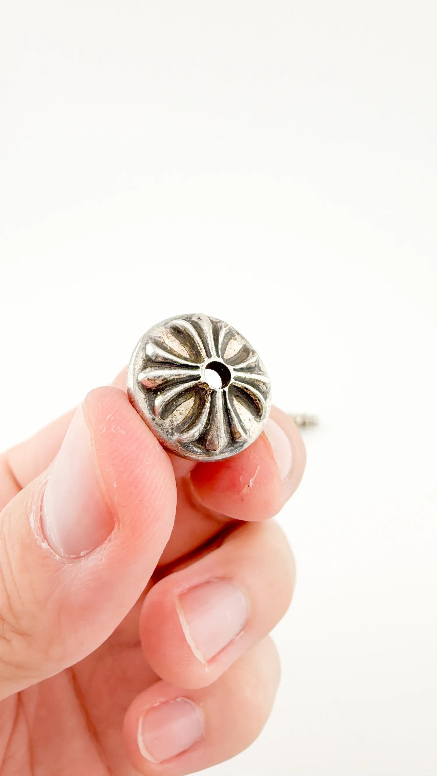 Chrome Hearts Silver Three Piece Pipe