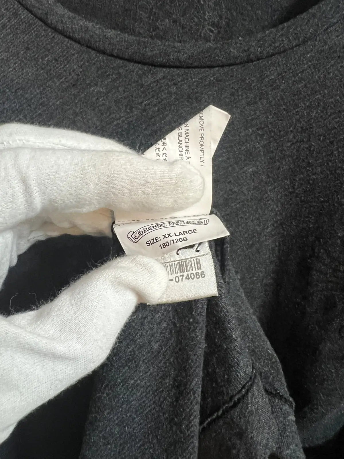 2010s Chrome Hearts Hollywood Cross Tee