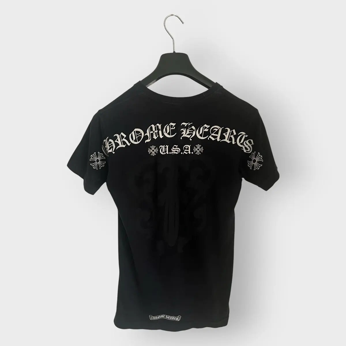 2010s Chrome Hearts Shoulder Scripts Dagger Tee