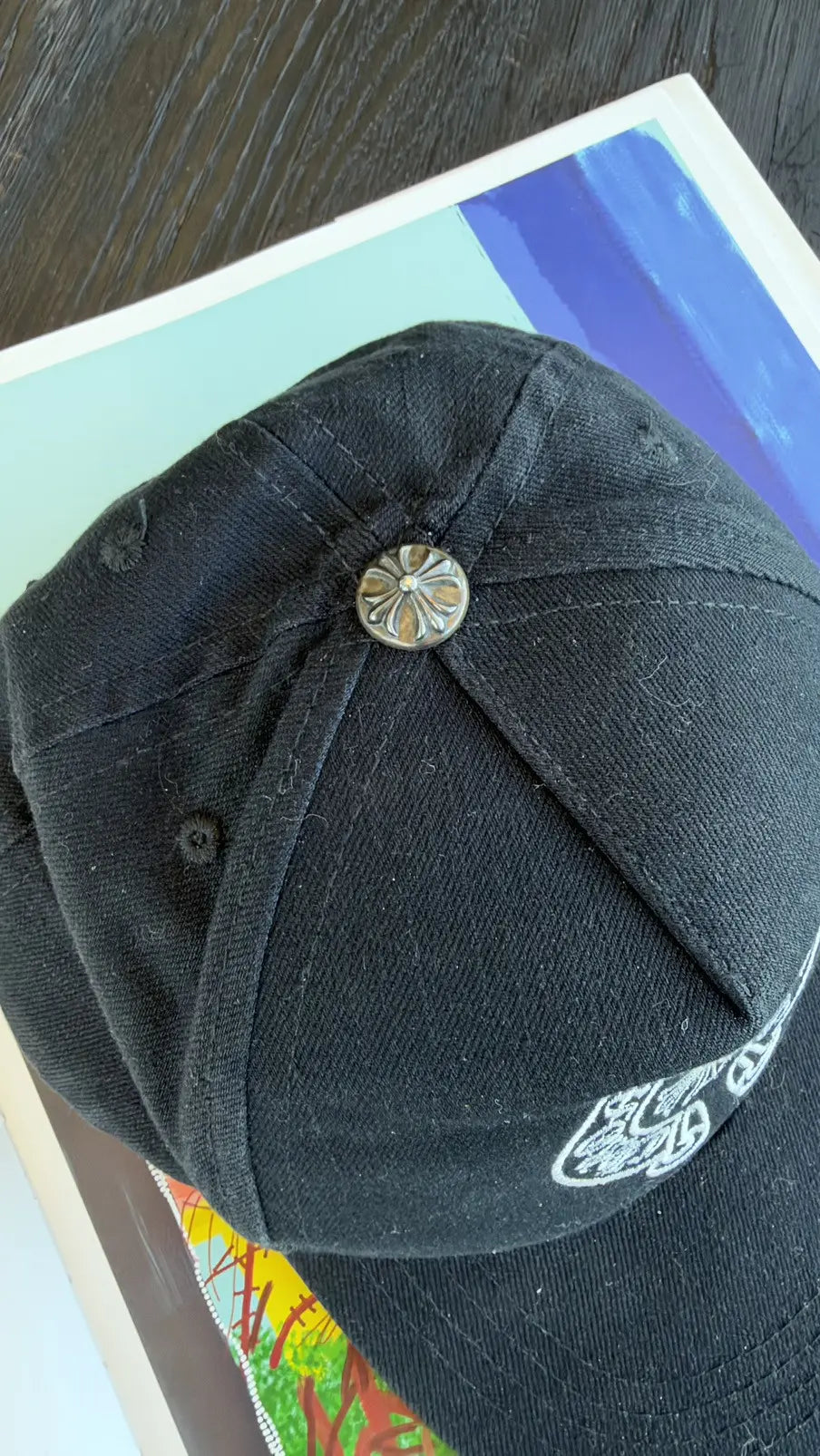 Chrome Hearts Horseshoe Cross Baseball Hat Chrome Hearts