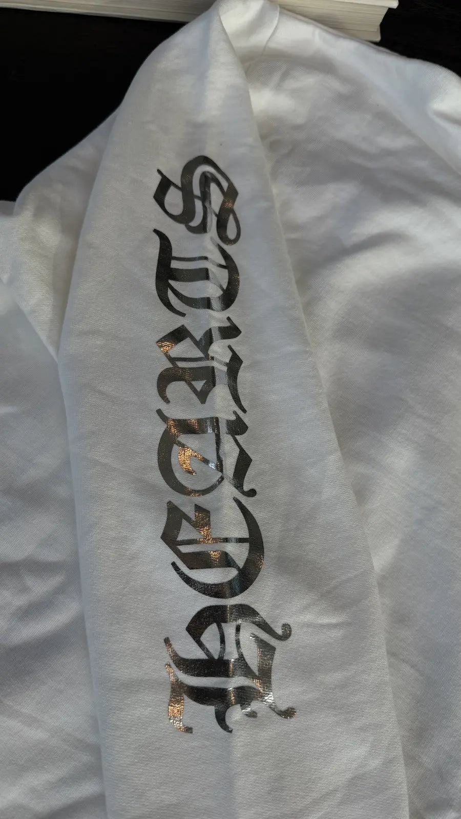 Chrome Hearts Foil Print Hoodie Chrome Hearts