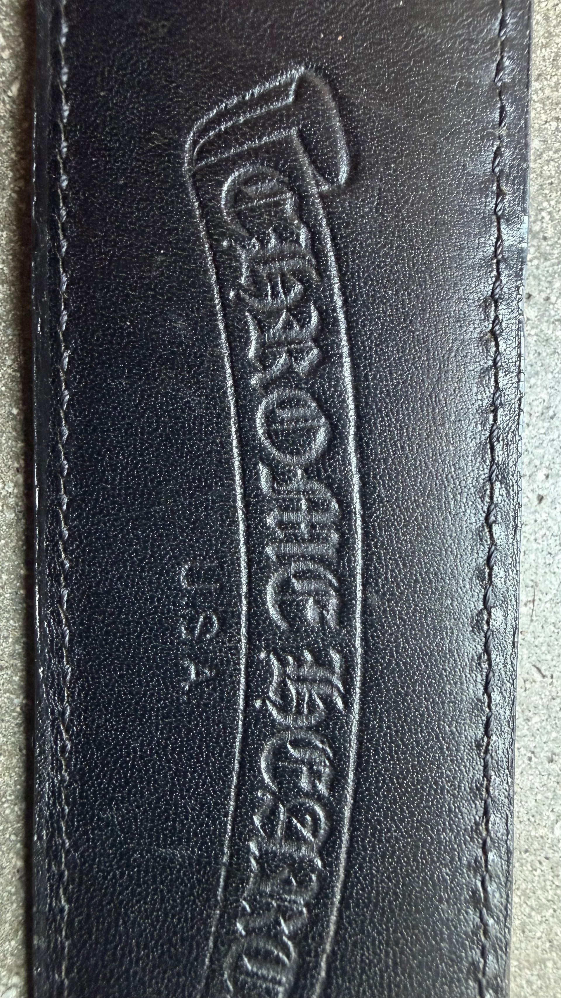 Chrome Hearts Scroll Ring Belt