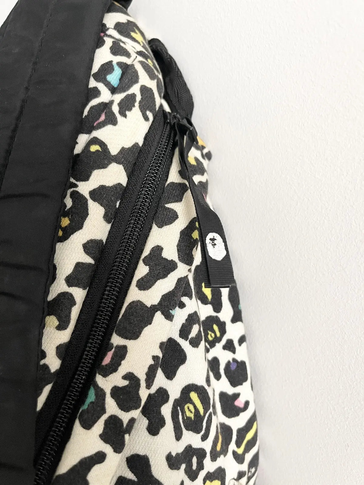 2010s Bape Leopard Camo Belt Buckle Backpack