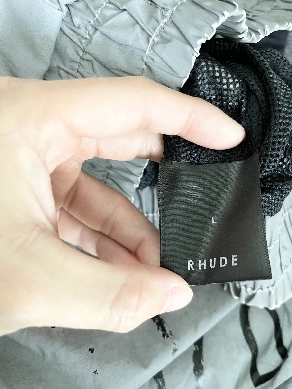 2010s Rhude Jumbo Logo Shorts