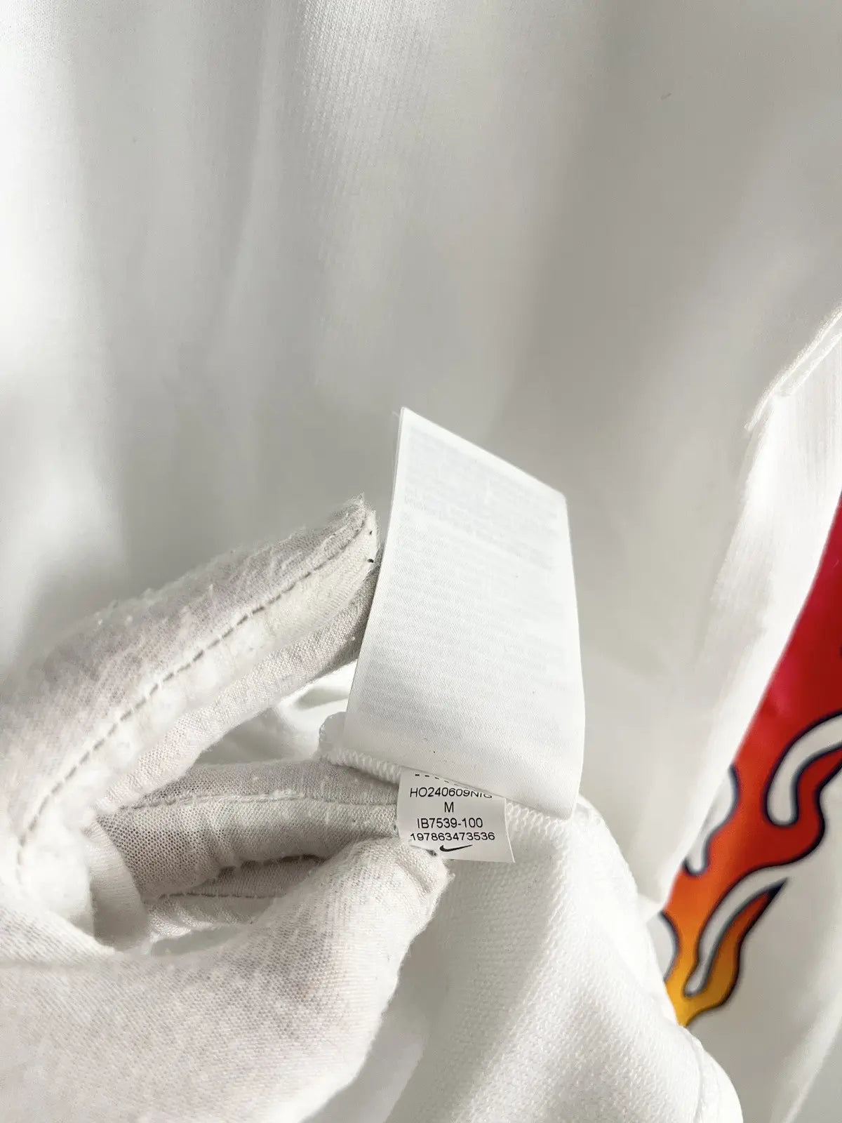 Nike Japan Exclusive Flame Center Logo LS Tee