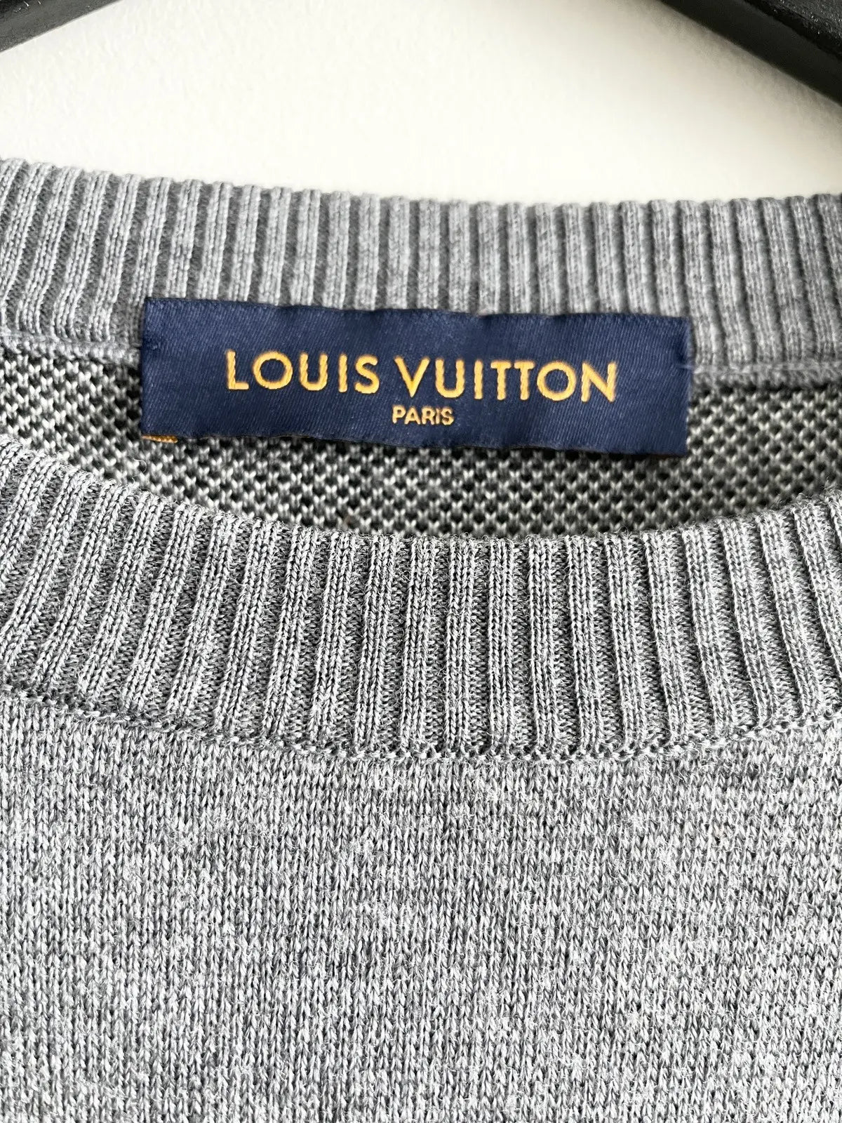 SS20 Louis Vuitton Studio Jacquard Knit Sweater