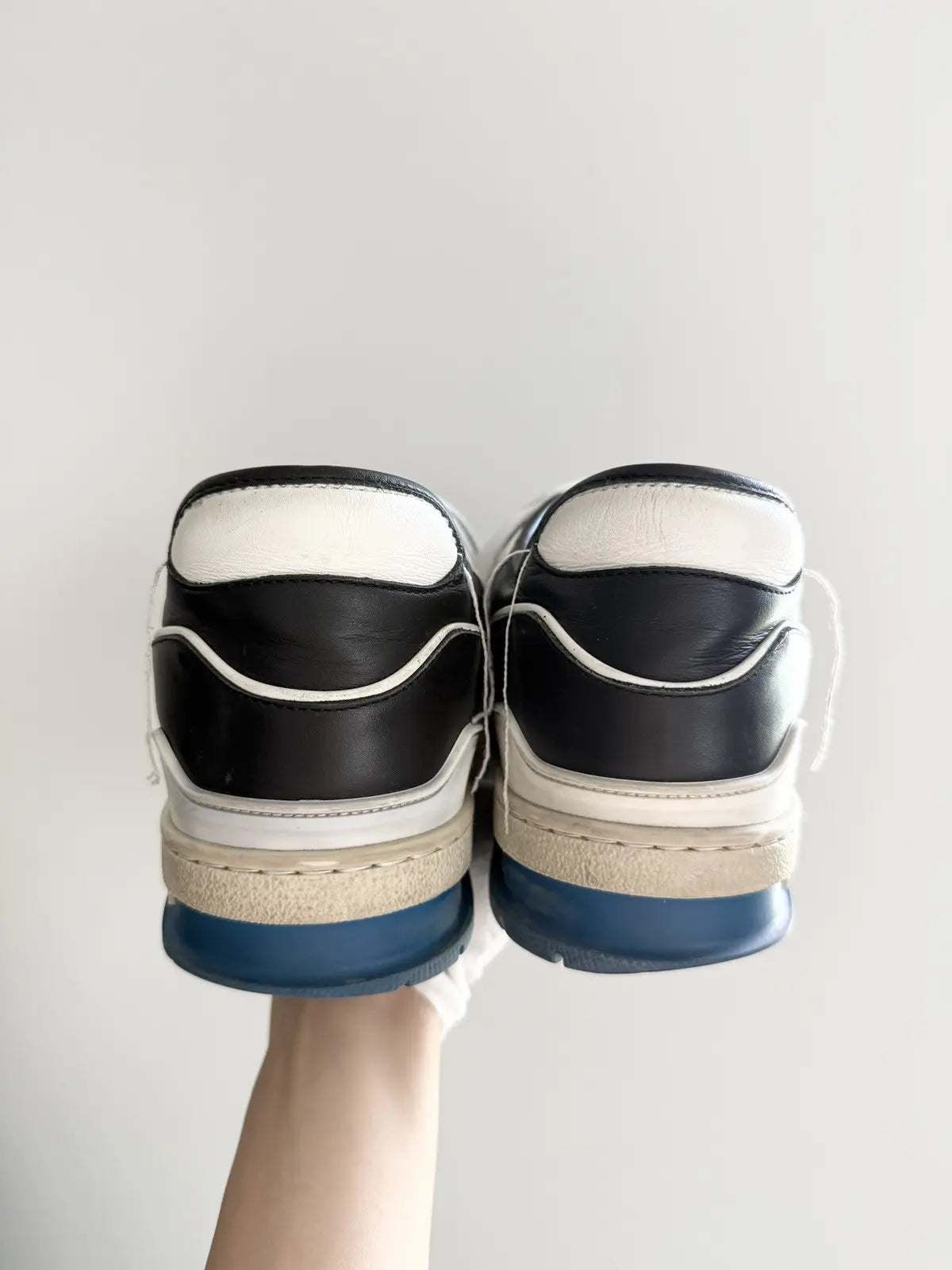 Louis Vuitton Trainer Virgil Abloh White Black Blue