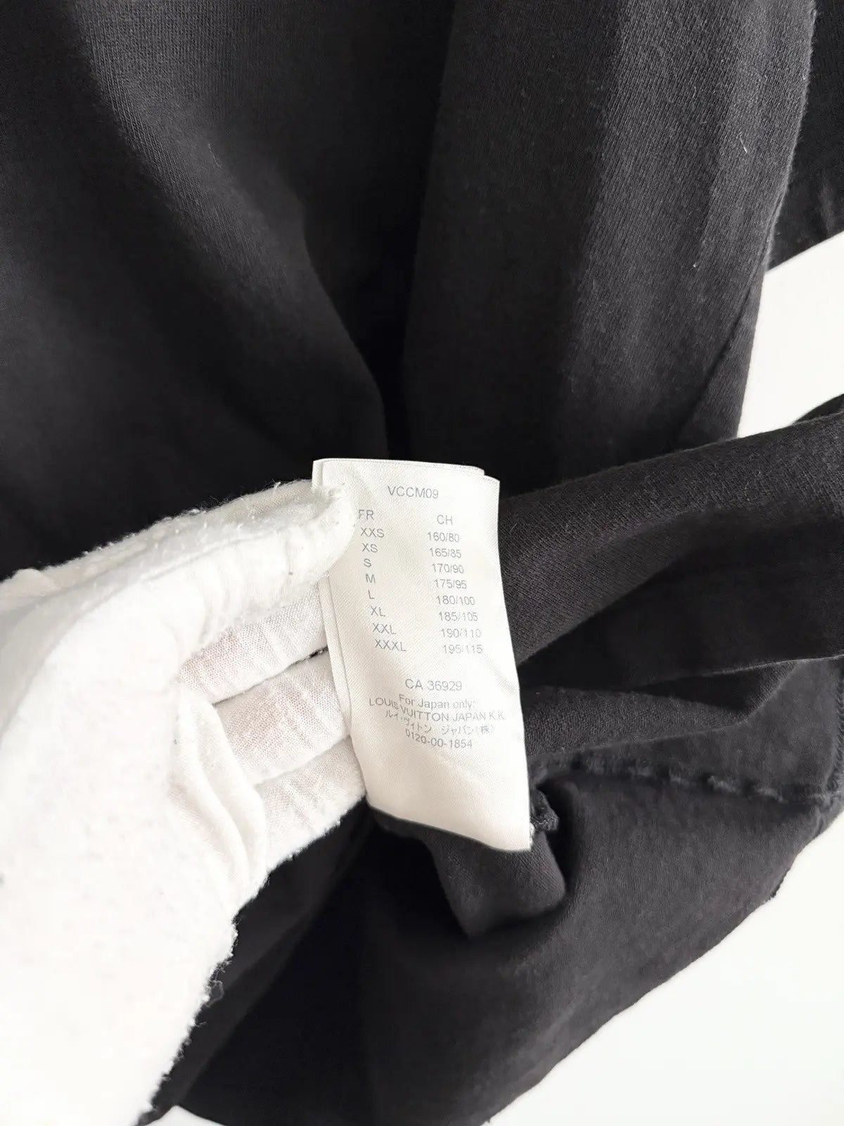 2019 Louis Vuitton Barcode Tee