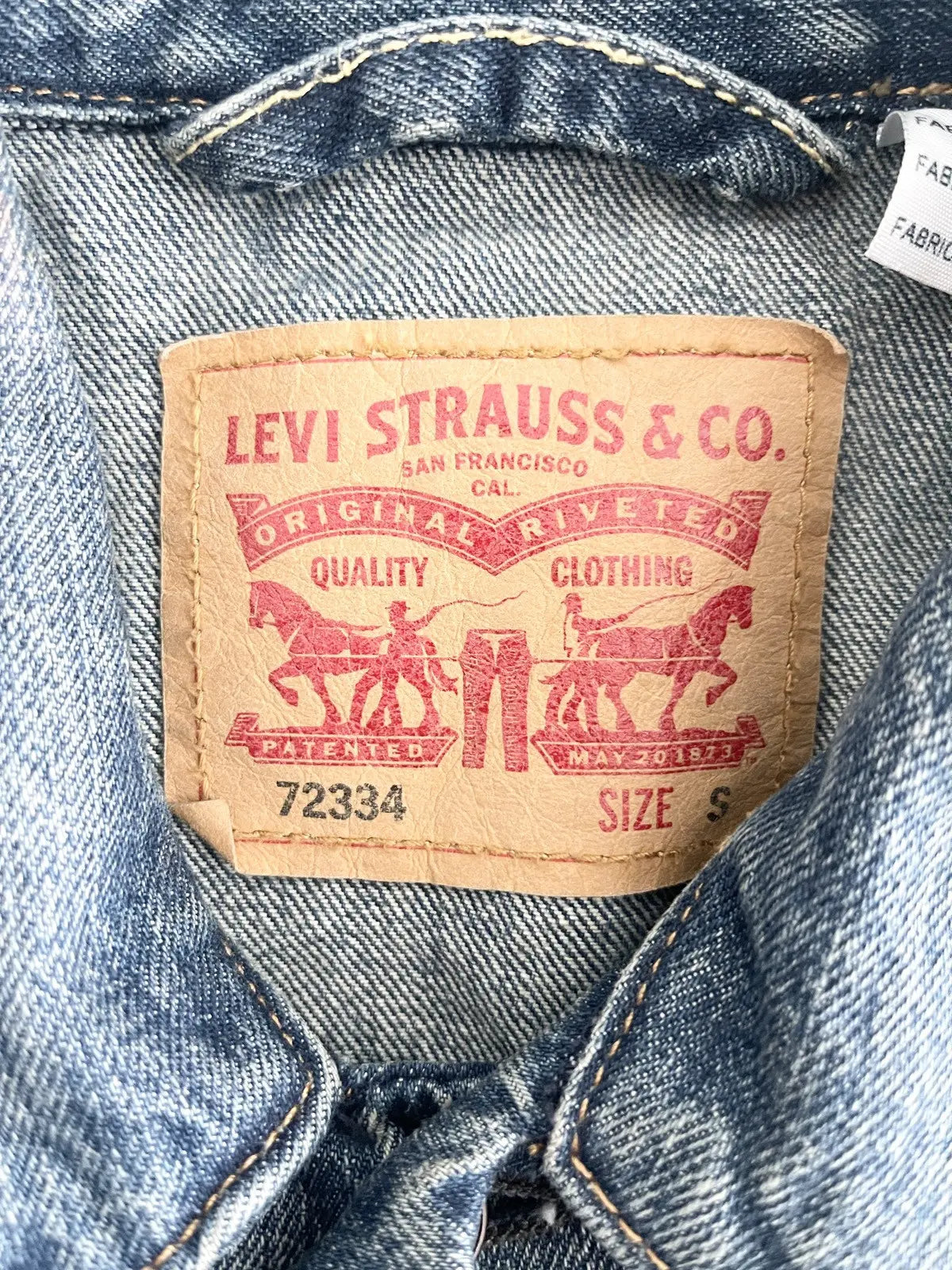 2000s Levi’s Big D Washed Denim Jacket