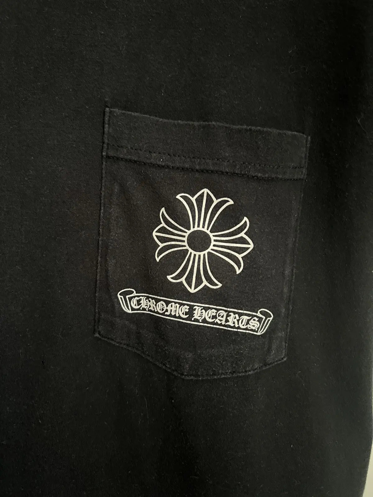 2010s Chrome Hearts Shoulder Scripts Dagger Tee