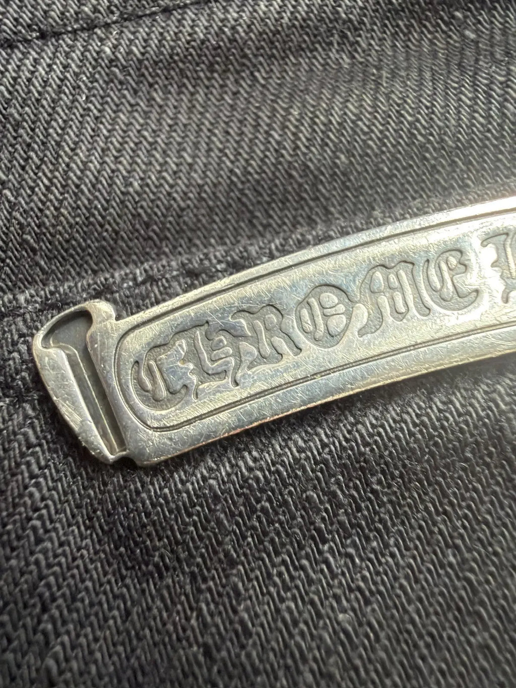 Chrome Hearts Fleur Knee Denim Jeans