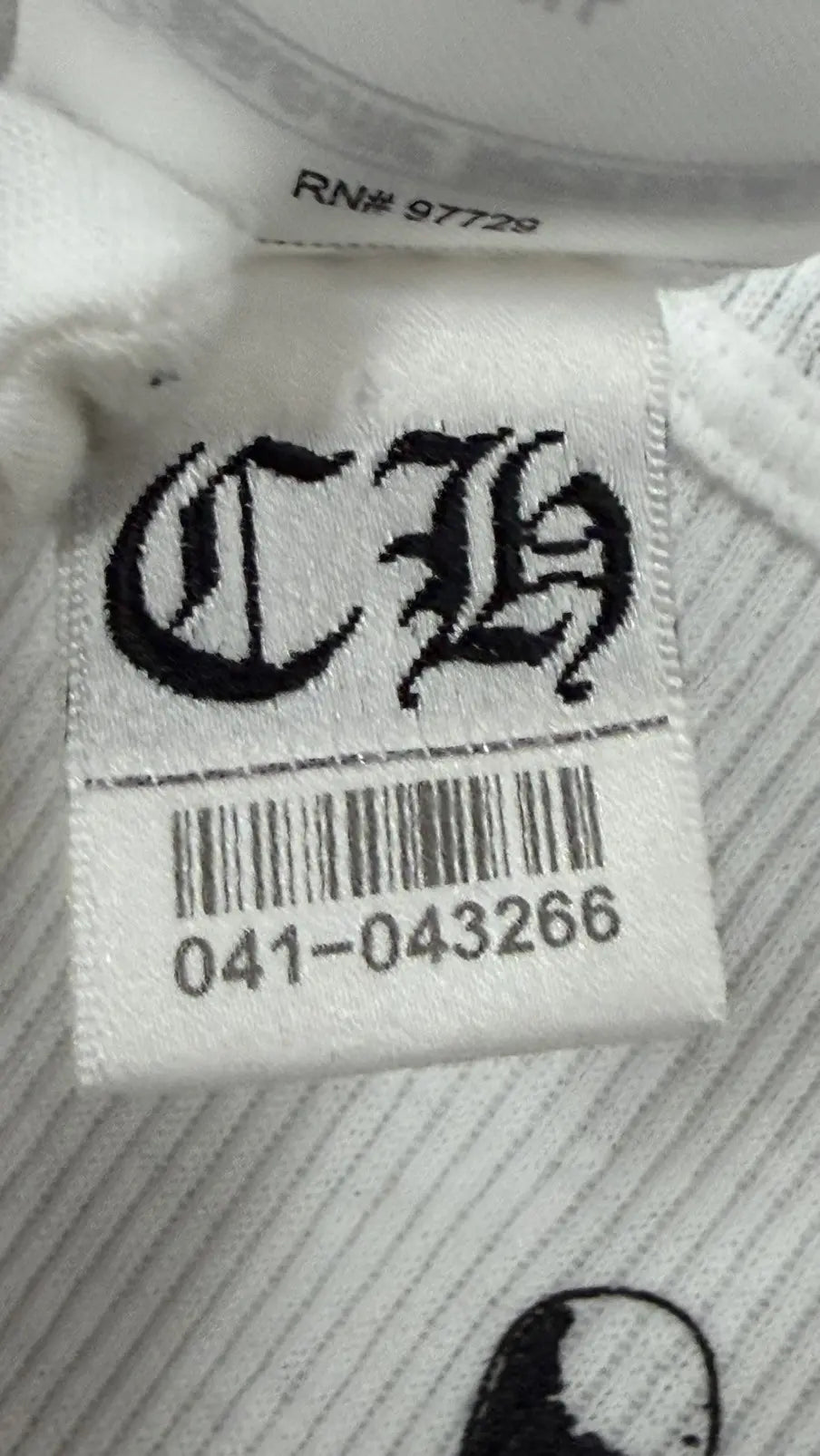 Chrome Hearts Richard Stark Middle Finger Tank Top
