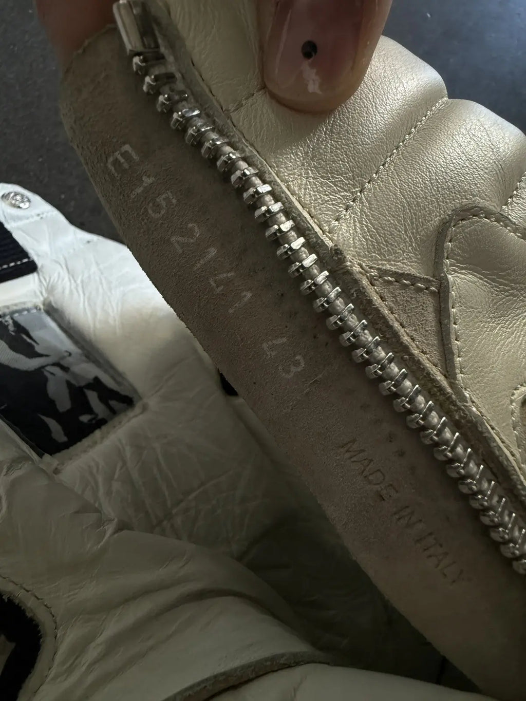 Chrome Hearts Rick Owens Geobasket Cream