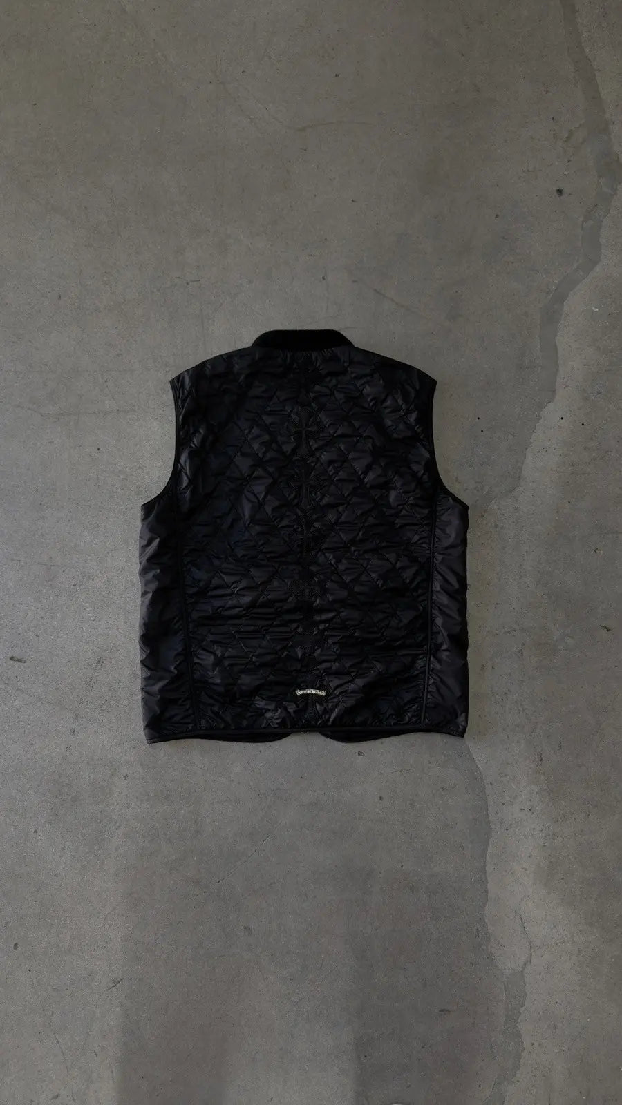 Chrome Hearts Spinal Cross Patch Vest