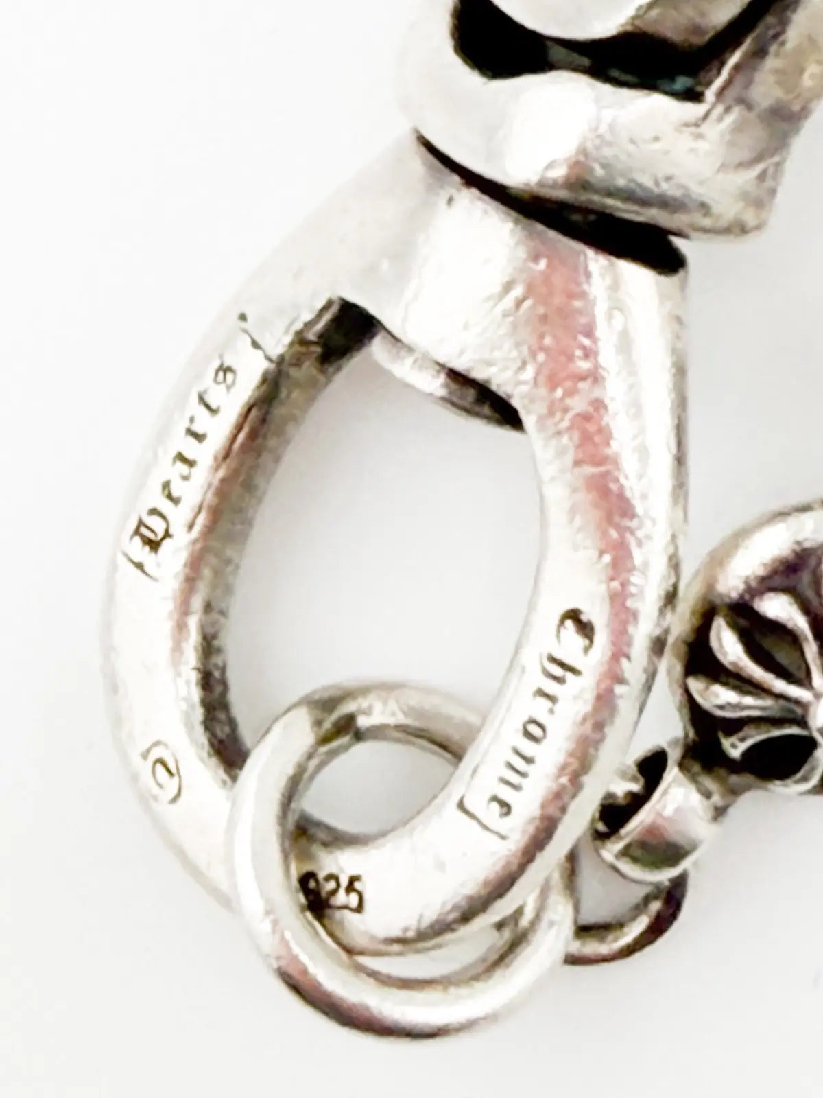 Chrome Hearts Wallet Chain Double Lobster Cross Ball