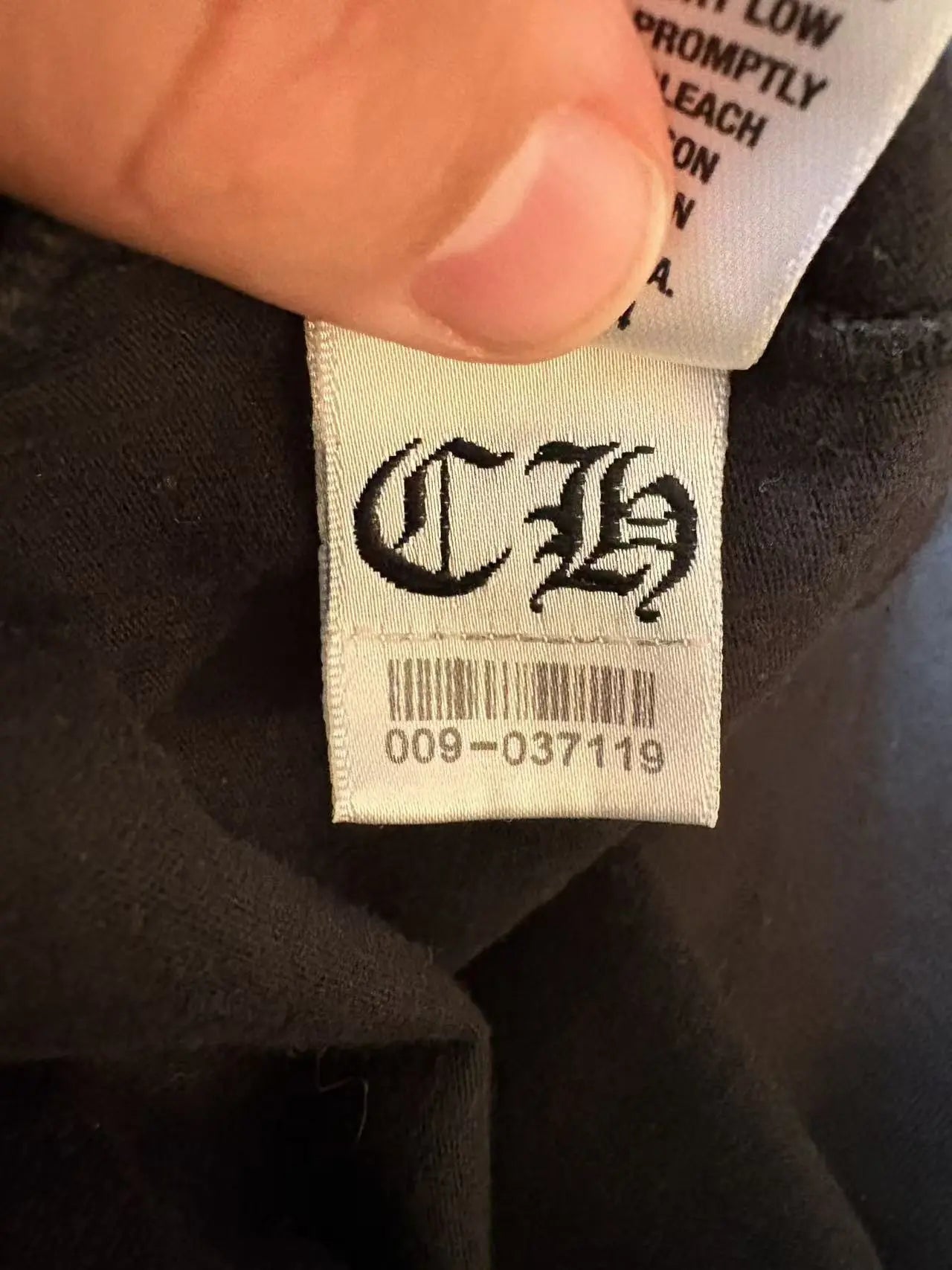 Chrome Hearts Triple Cross Horseshoe Short Sleeve Tee