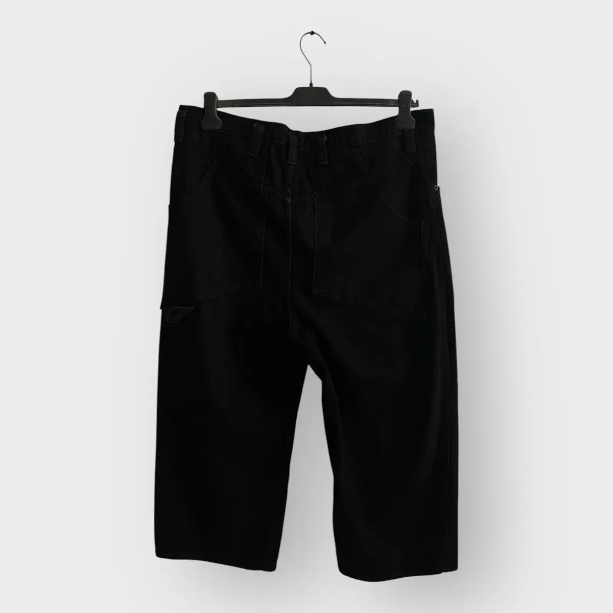 Eckhaus Latta Black Wide Leg Denim Jeans